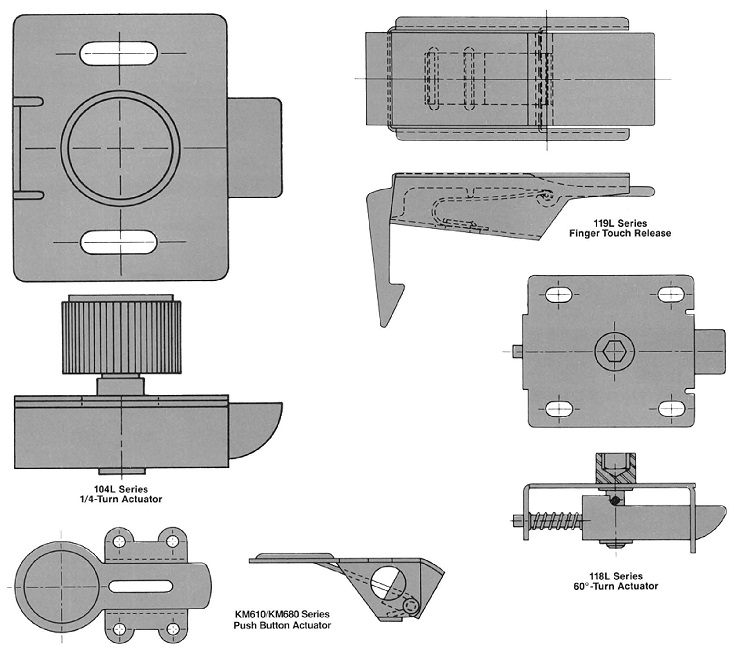 panel latch examples