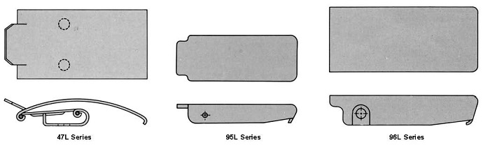 light duty tension latches