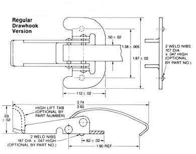 weld on base regular
